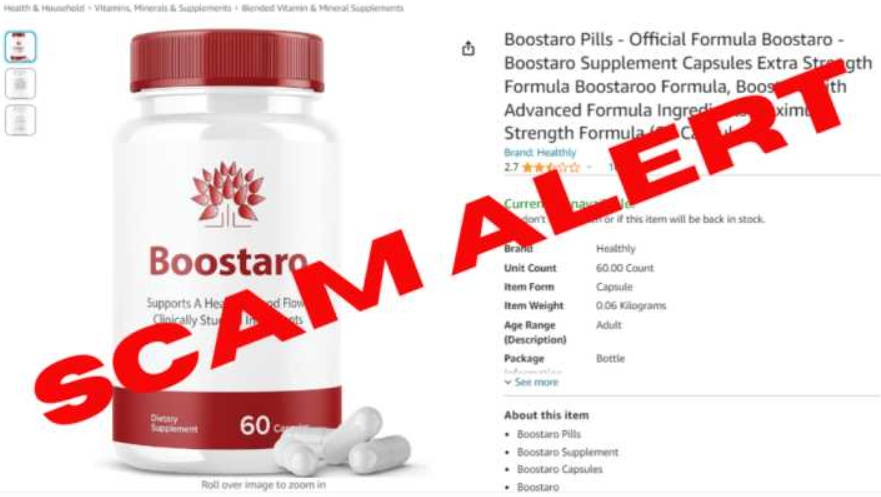 Boostaro Official Website and Reviews Sale Page performance for men.